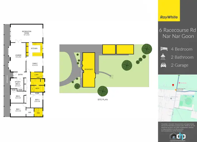 Floorplan of Homely house listing, 4-6 Racecourse Road, Nar Nar Goon VIC 3812