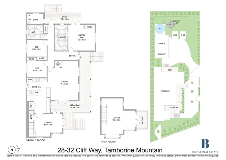 Floorplan of Homely house listing, 28-32 Cliff Way, Tamborine Mountain QLD 4272