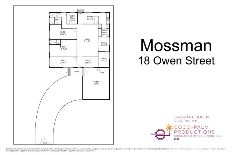 Floorplan of Homely house listing, 18 Owen Street, Mossman QLD 4873