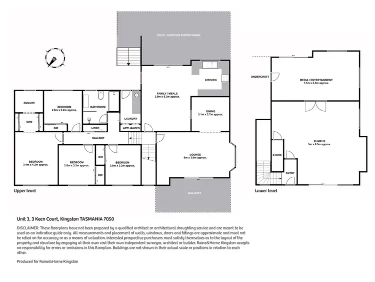 Floorplan of Homely unit listing, 3/3 Keen Court, Kingston TAS 7050