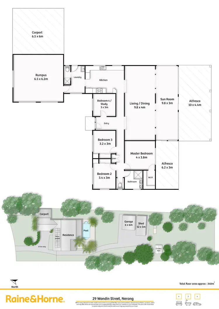 Floorplan of Homely house listing, 29 Wandin Street, Nerang QLD 4211