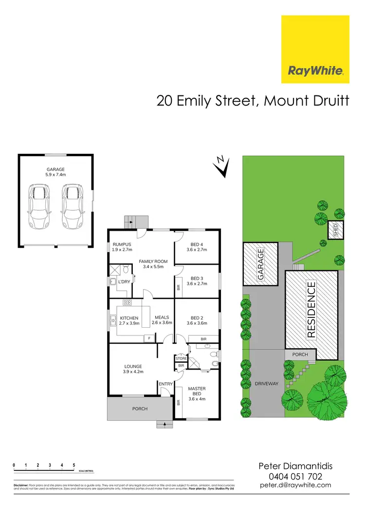Floorplan of Homely house listing, 20 Emily Street, Mount Druitt NSW 2770