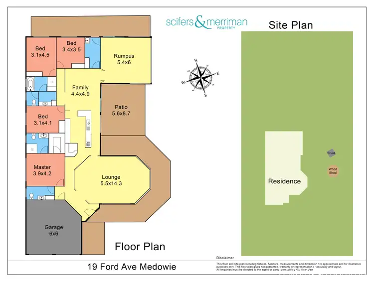 Floorplan of Homely house listing, 19 Ford Avenue, Medowie NSW 2318