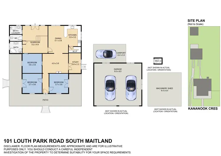 Floorplan of Homely house listing, 101 Louth Park Road, South Maitland NSW 2320