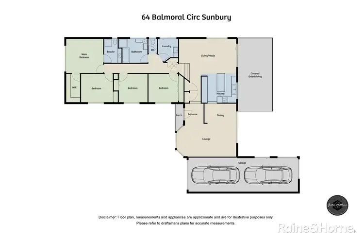 Floorplan of Homely house listing, 64 Balmoral Circuit, Sunbury VIC 3429
