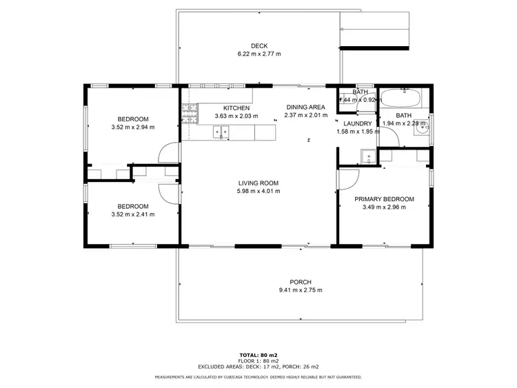 Floorplan of Homely house listing, 132 Pender Creek Road, Kin Kin QLD 4571