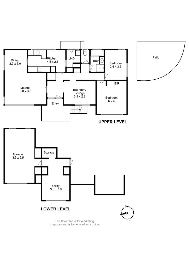 Floorplan of Homely house listing, 8 Lorne Crescent, Howrah TAS 7018