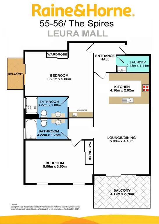 Floorplan of Homely apartment listing, 55-56/100-116 Leura Mall, Leura NSW 2780