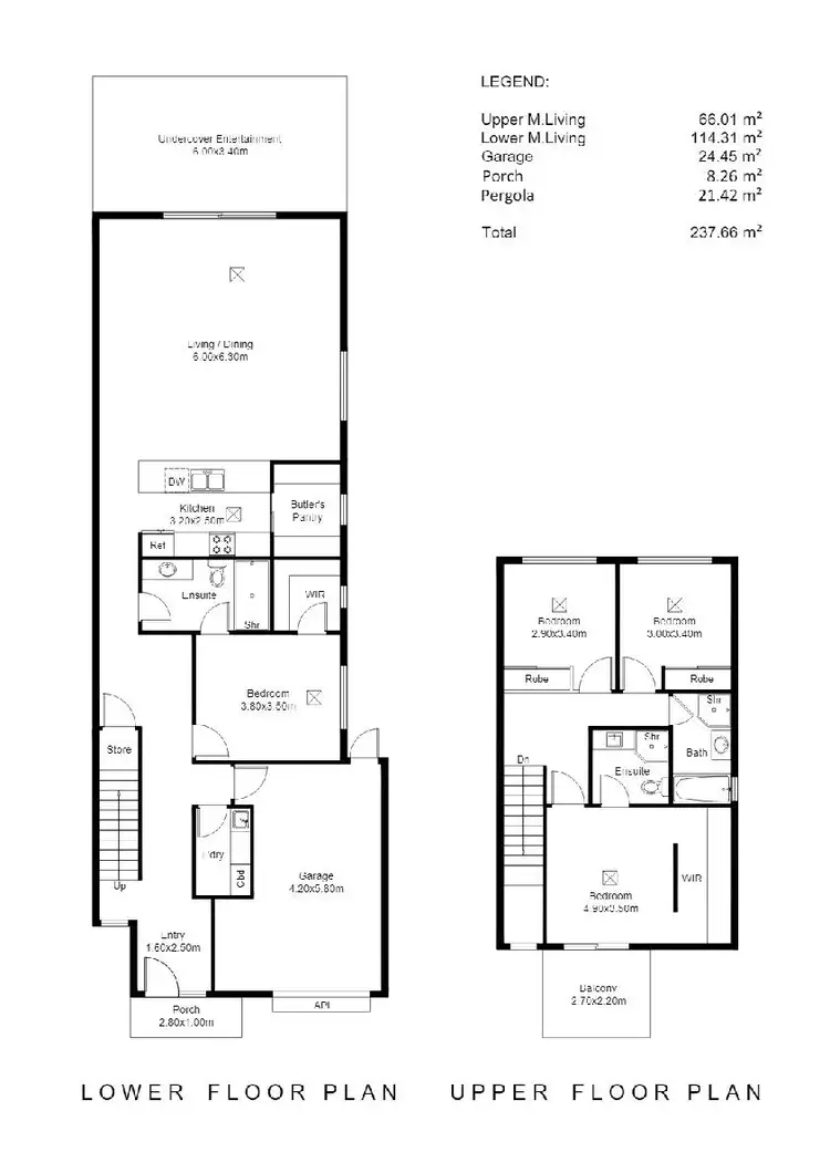Floorplan of Homely house listing, 37C Hallett Avenue, Tranmere SA 5073