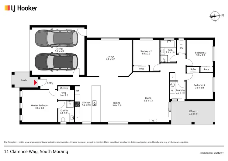 Floorplan of Homely house listing, 11 Clarence Way, South Morang VIC 3752