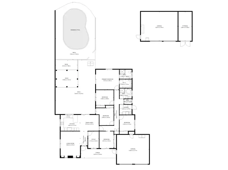 Floorplan of Homely house listing, 69 Booloongie Road, Gooburrum QLD 4670