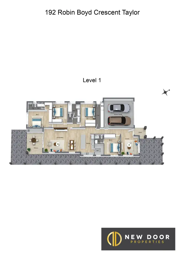 Floorplan of Homely house listing, 192 Robin Boyd Crescent, Taylor ACT 2913