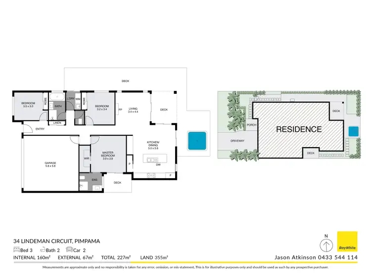 Floorplan of Homely house listing, 34 Lindeman Circuit, Pimpama QLD 4209