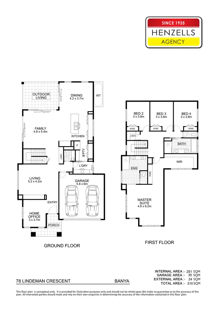 Floorplan of Homely house listing, 78 Lindeman Crescent, Banya QLD 4551