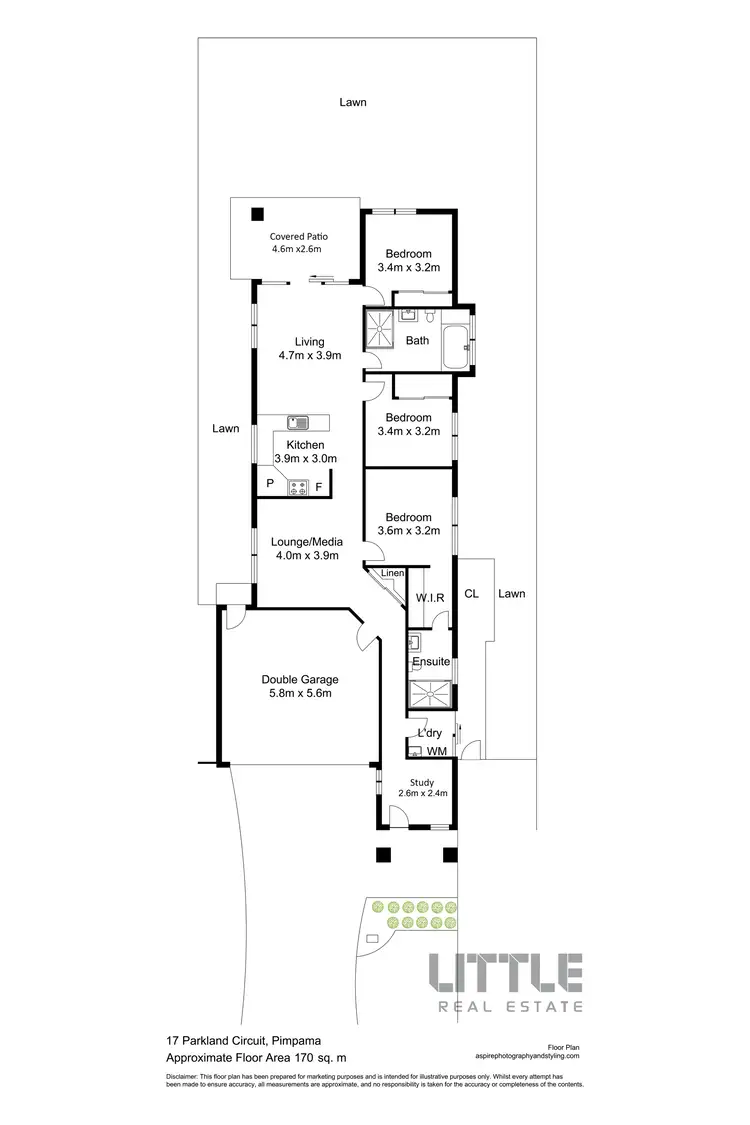Floorplan of Homely house listing, 17 Parkland Circuit, Pimpama QLD 4209
