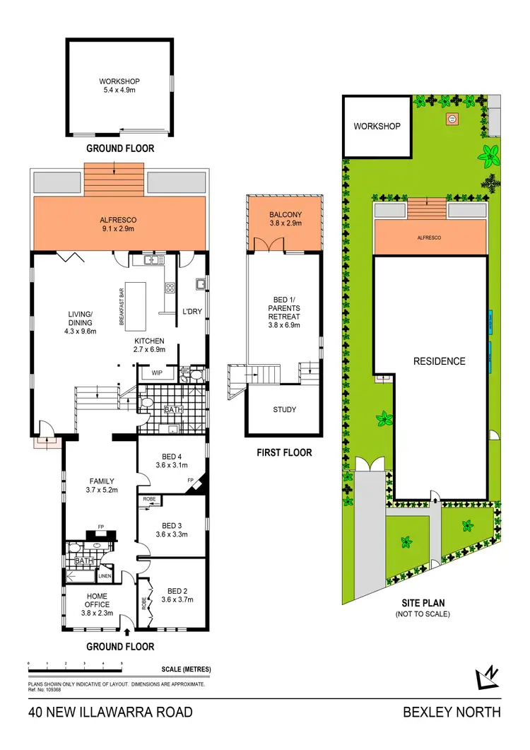 Floorplan of Homely house listing, 40 New Illawarra Road, Bexley North NSW 2207
