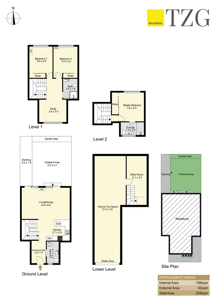 Floorplan of Homely townhouse listing, 5/118 Harrow Road, Auburn NSW 2144
