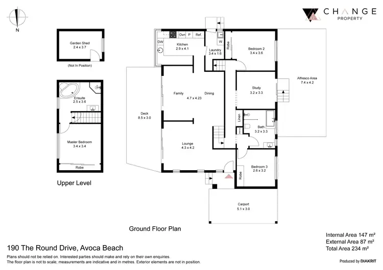Floorplan of Homely house listing, 190 The Round Drive, Avoca Beach NSW 2251