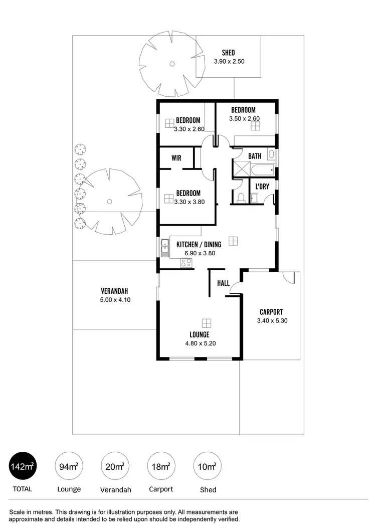 Floorplan of Homely house listing, 2/15 Lord Howe Avenue, Hillcrest SA 5086