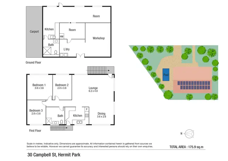 Floorplan of Homely house listing, 30 Campbell Street, Hermit Park QLD 4812