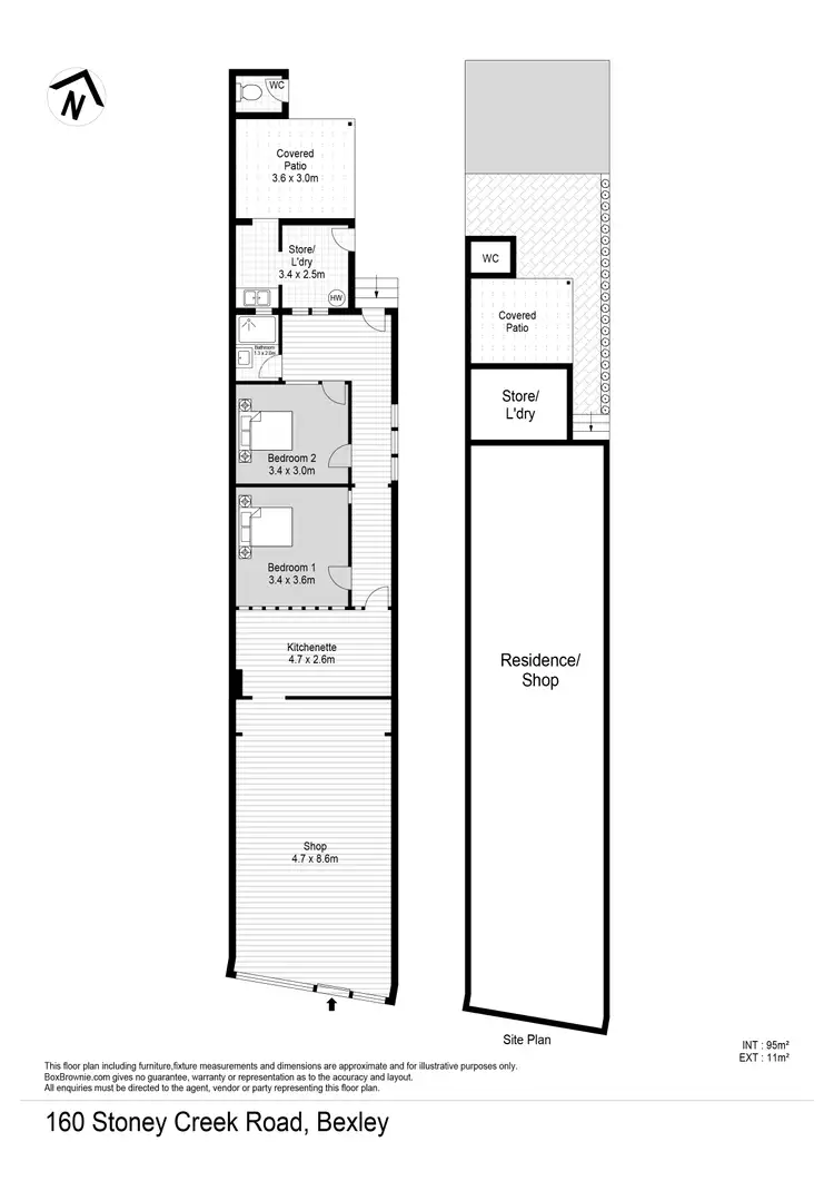 Floorplan of Homely house listing, 160 Stoney Creek Road, Bexley NSW 2207