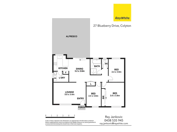 Floorplan of Homely house listing, 27 Blueberry Drive, Colyton NSW 2760