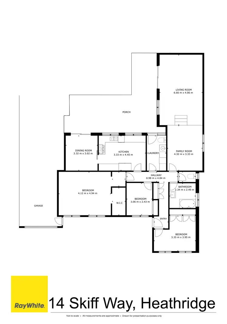 Floorplan of Homely house listing, 14 Skiff Way, Heathridge WA 6027