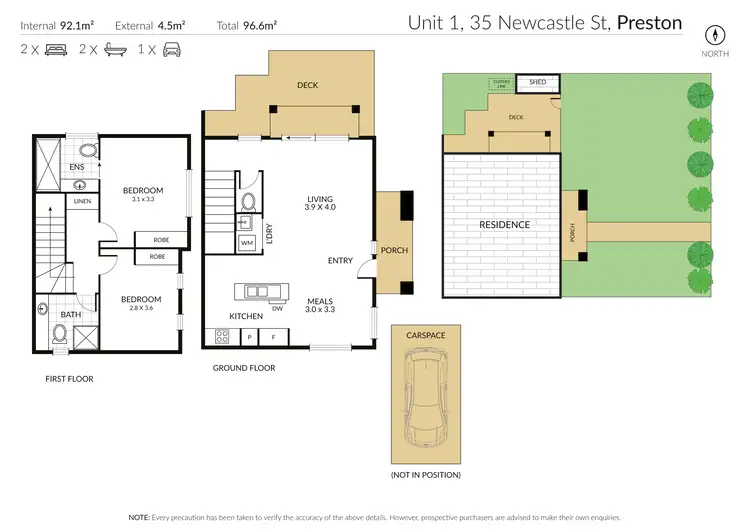 Floorplan of Homely house listing, 35 Newcastle Street, Preston VIC 3072