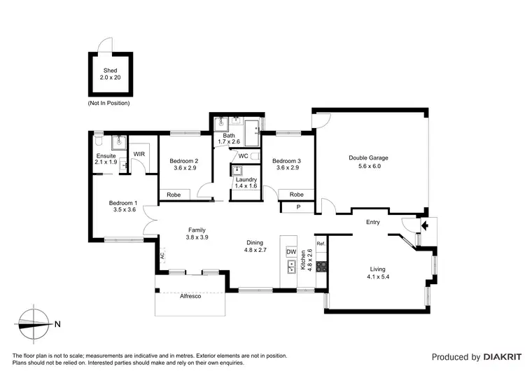 Floorplan of Homely townhouse listing, 25 Reid Parade, Hastings VIC 3915