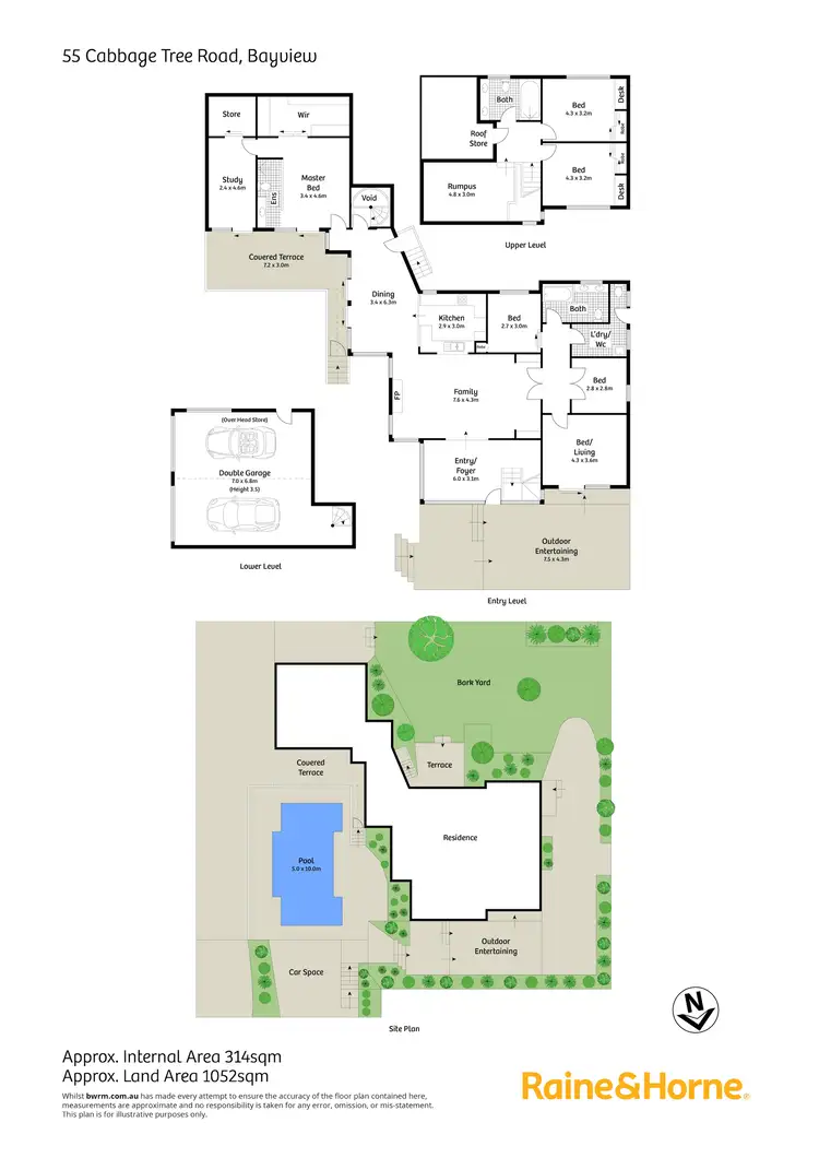 Floorplan of Homely house listing, 55 Cabbage Tree Road, Bayview NSW 2104