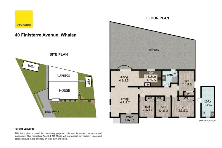 Floorplan of Homely house listing, 40 Finisterre Avenue, Whalan NSW 2770