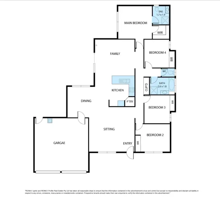 Floorplan of Homely house listing, 8 Neerim Court, Kallangur QLD 4503