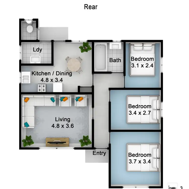 Floorplan of Homely house listing, 25 Moira Crescent, St Marys NSW 2760