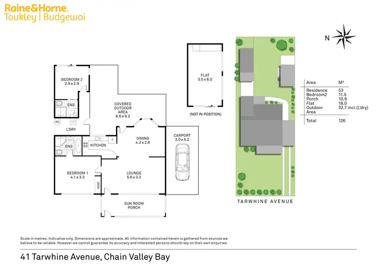 Floorplan of Homely house listing, 41 Tarwhine Avenue, Chain Valley Bay NSW 2259