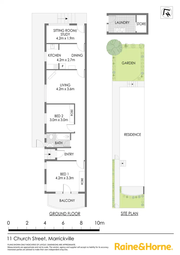 Floorplan of Homely house listing, 11A Church Street, Marrickville NSW 2204