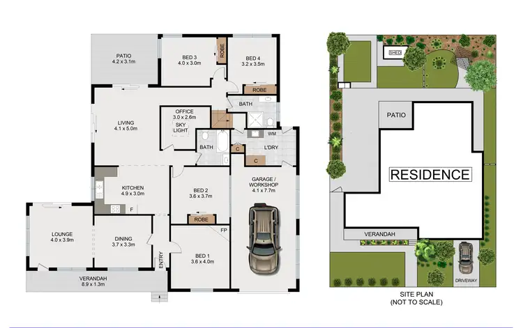Floorplan of Homely house listing, 47 Station Street, Pymble NSW 2073