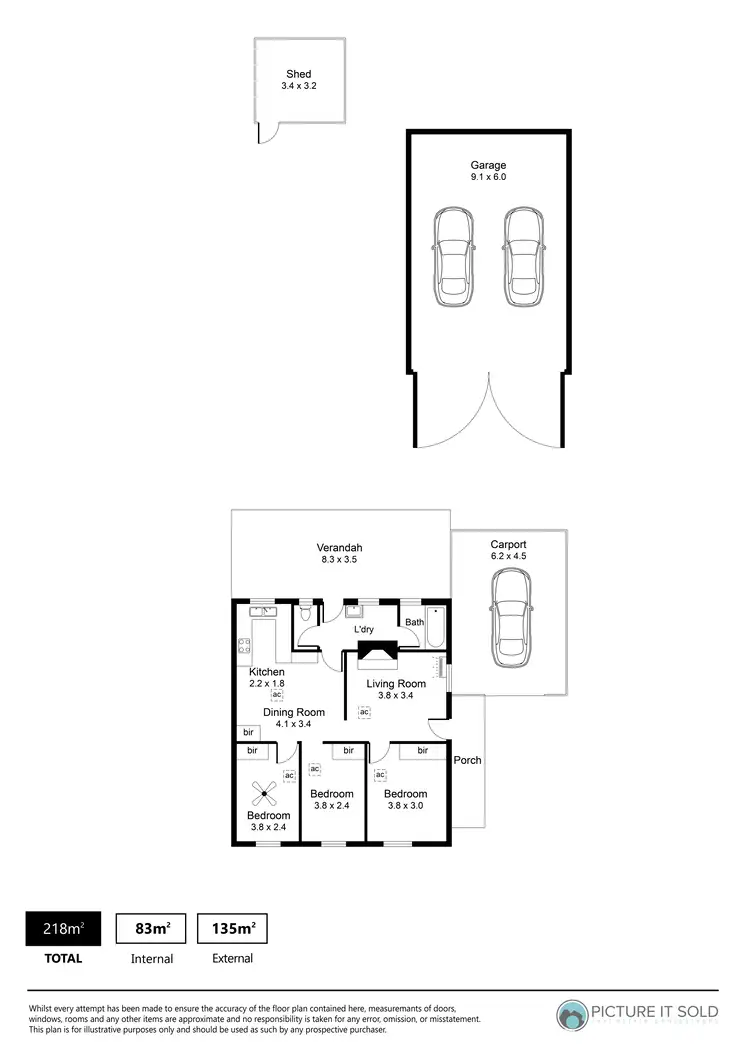 Floorplan of Homely house listing, 5 Culver Avenue, Salisbury North SA 5108