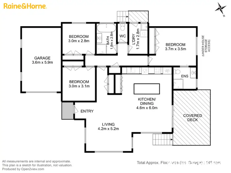 Floorplan of Homely house listing, 93 Reynolds Road, Midway Point TAS 7171