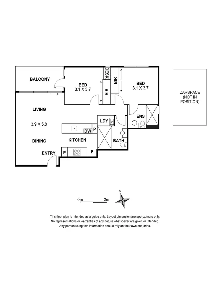 Floorplan of Homely apartment listing, 603/14-18 Porter Street, Prahran VIC 3181