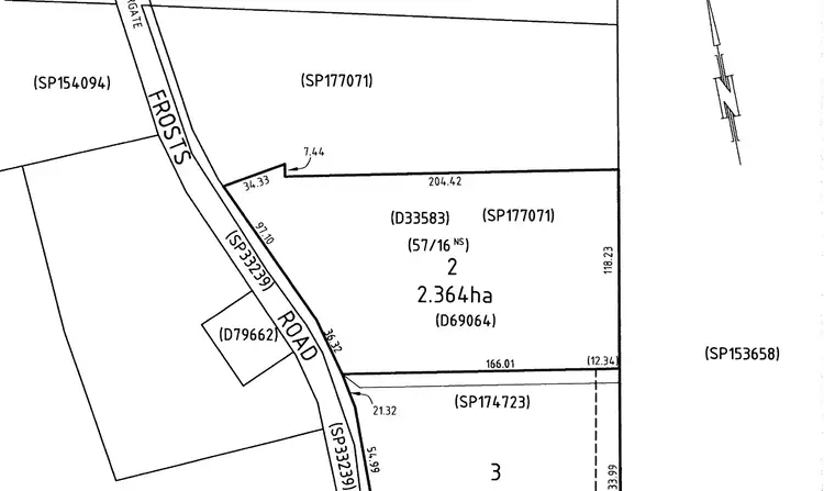 Floorplan of Homely land listing, 81 Frosts Road, Margate TAS 7054