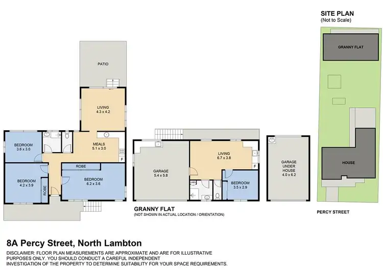 Floorplan of Homely house listing, 8A Percy Street, North Lambton NSW 2299