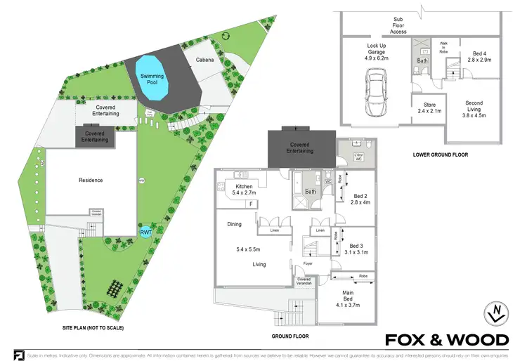 Floorplan of Homely house listing, 4 Betula Place, Loftus NSW 2232