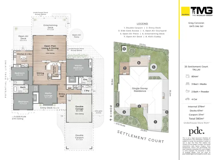 Floorplan of Homely house listing, 25 Settlement Court, Tallai QLD 4213