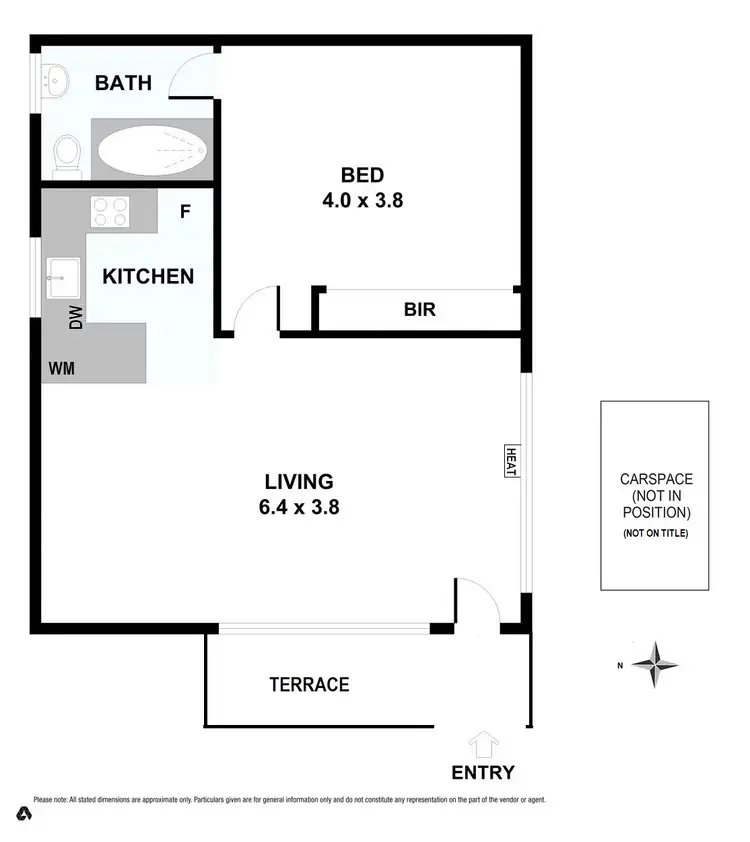 Floorplan of Homely apartment listing, 4/9 Robinson Road, Hawthorn VIC 3122