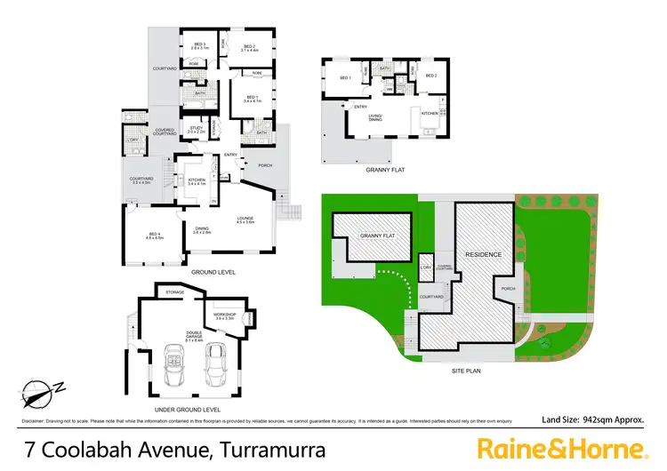 Floorplan of Homely house listing, 7 Coolabah Avenue, Turramurra NSW 2074