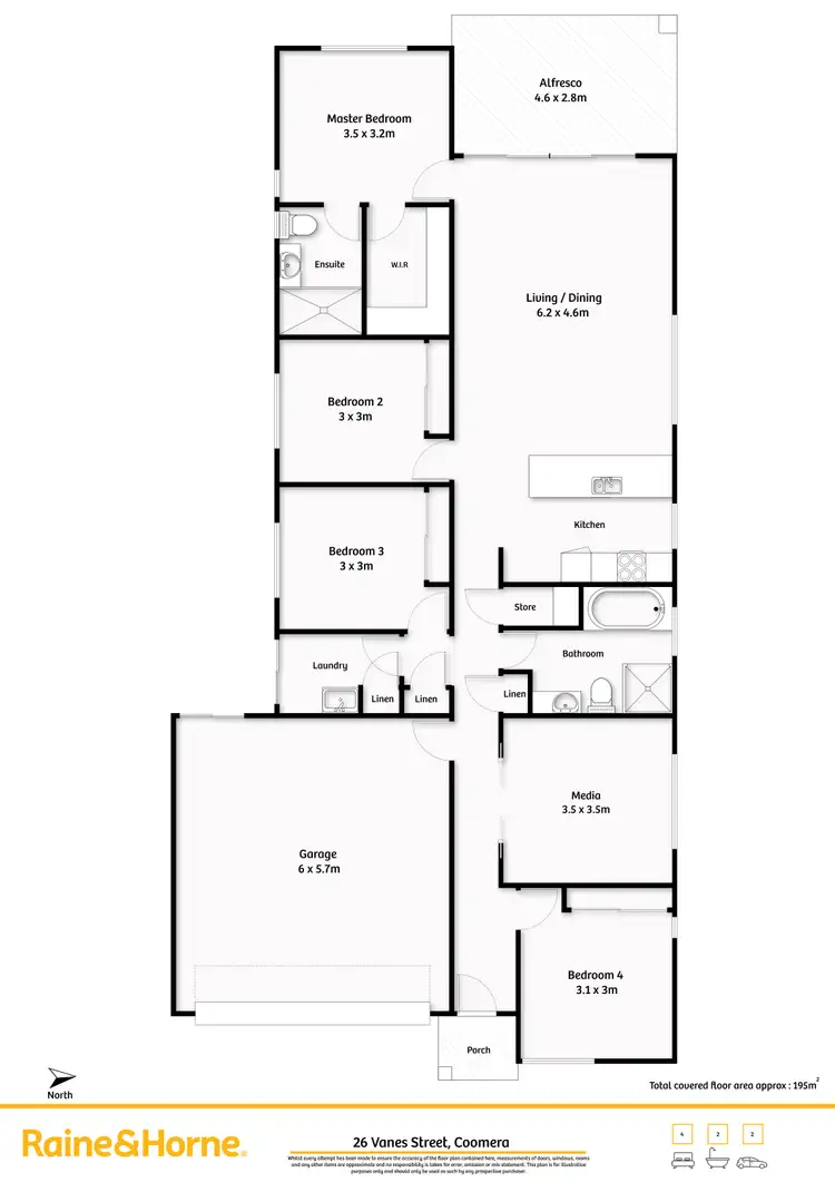 Floorplan of Homely house listing, 26 Vanes Street, Coomera QLD 4209