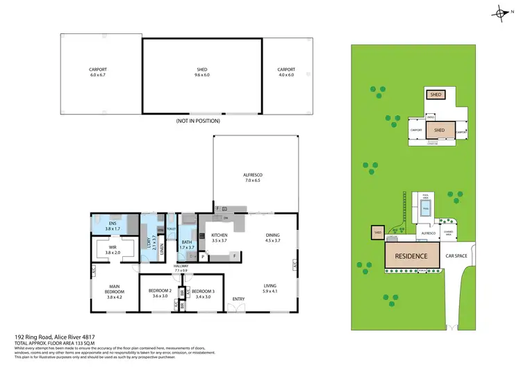Floorplan of Homely house listing, 192 Ring Road, Alice River QLD 4817