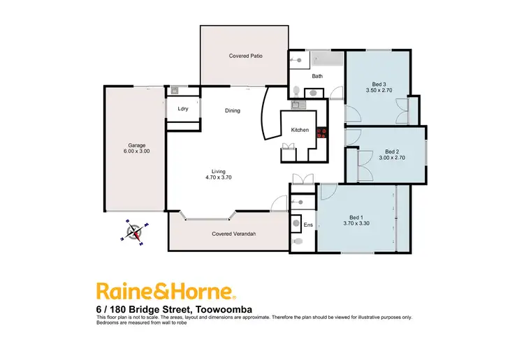Floorplan of Homely house listing, 6/180 Bridge Street, Toowoomba City QLD 4350