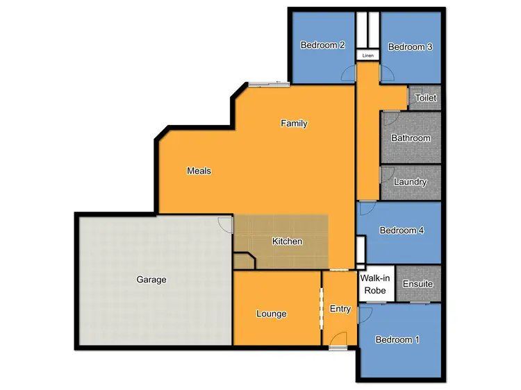 Floorplan of Homely house listing, 14 Pinehurst Avenue, Dubbo NSW 2830