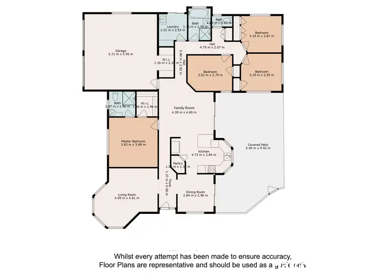 Floorplan of Homely house listing, 23-25 Xanadu Drive, Bellmere QLD 4510